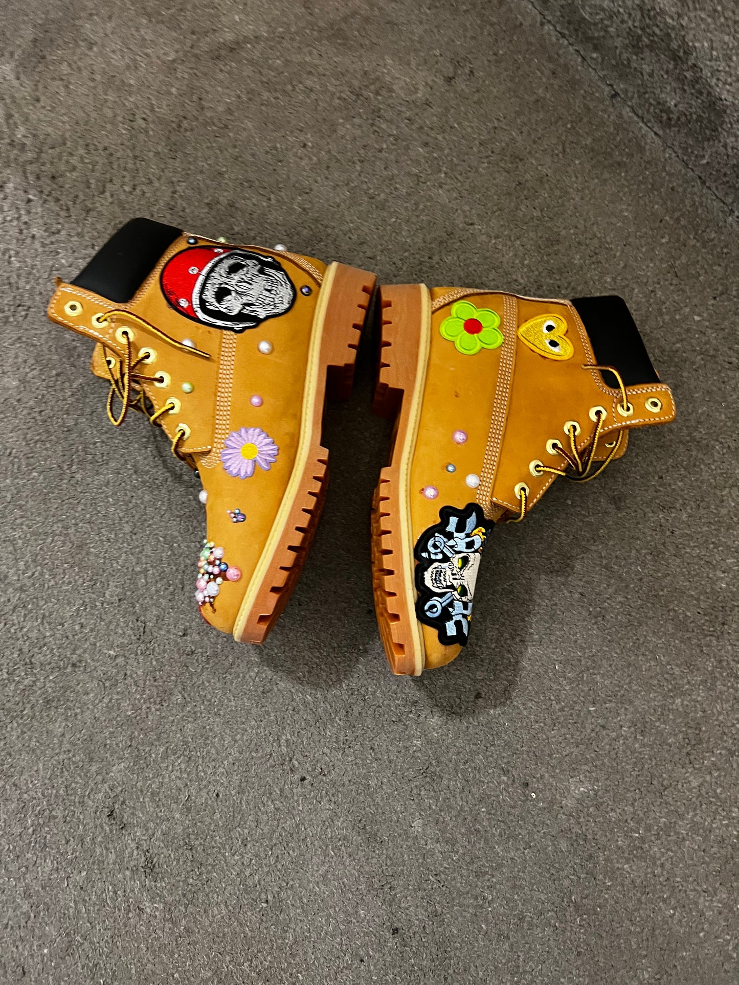 CUSTOM TIMS WITH PATCHES