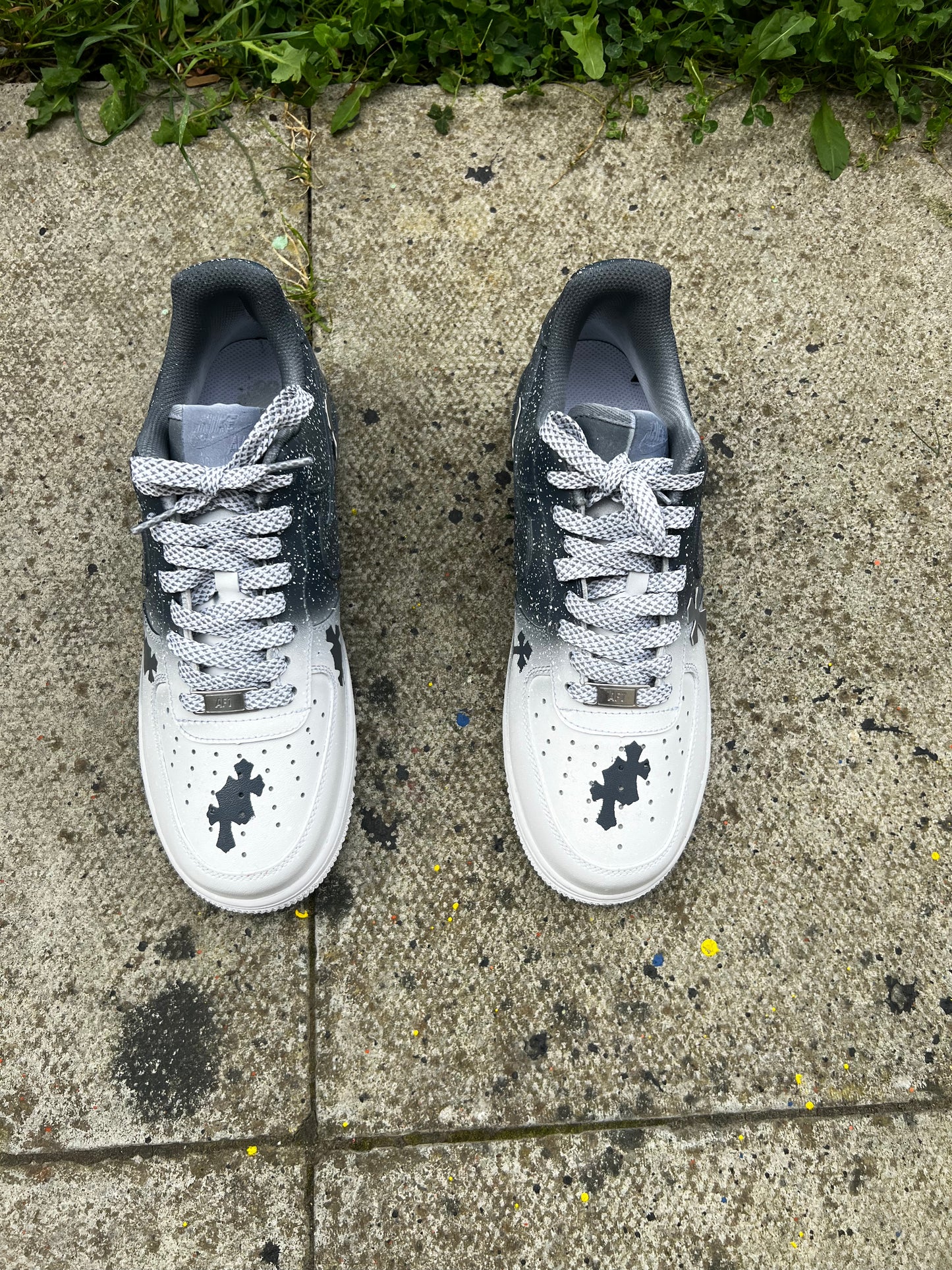 CHROME HEART CUSTOM AIR FORCE 1