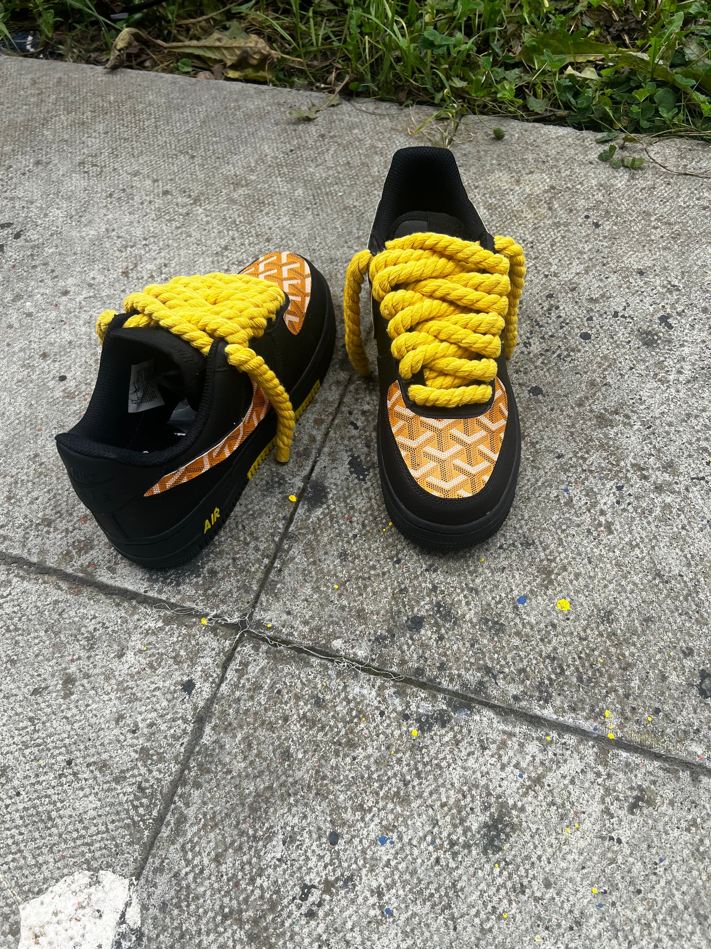 THE BLACK YELLOW GOYARD CUSTOM