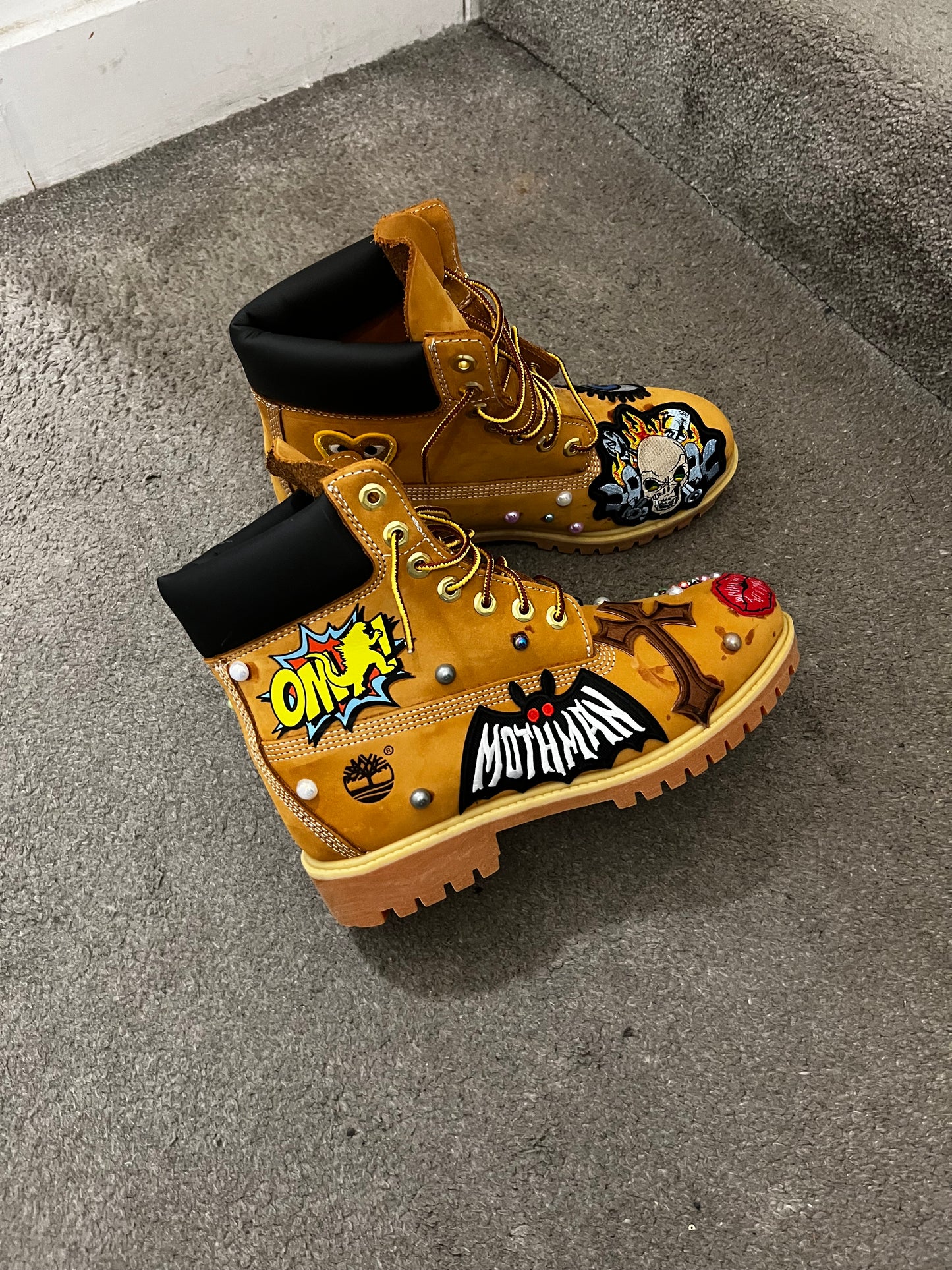 CUSTOM TIMS WITH PATCHES