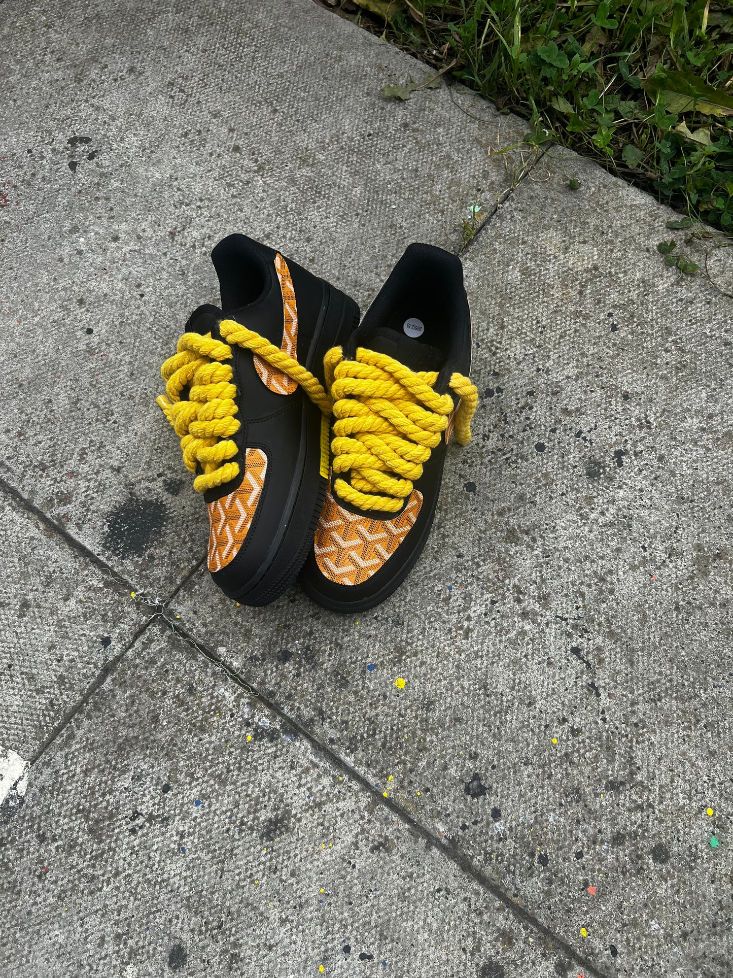 THE BLACK YELLOW GOYARD CUSTOM