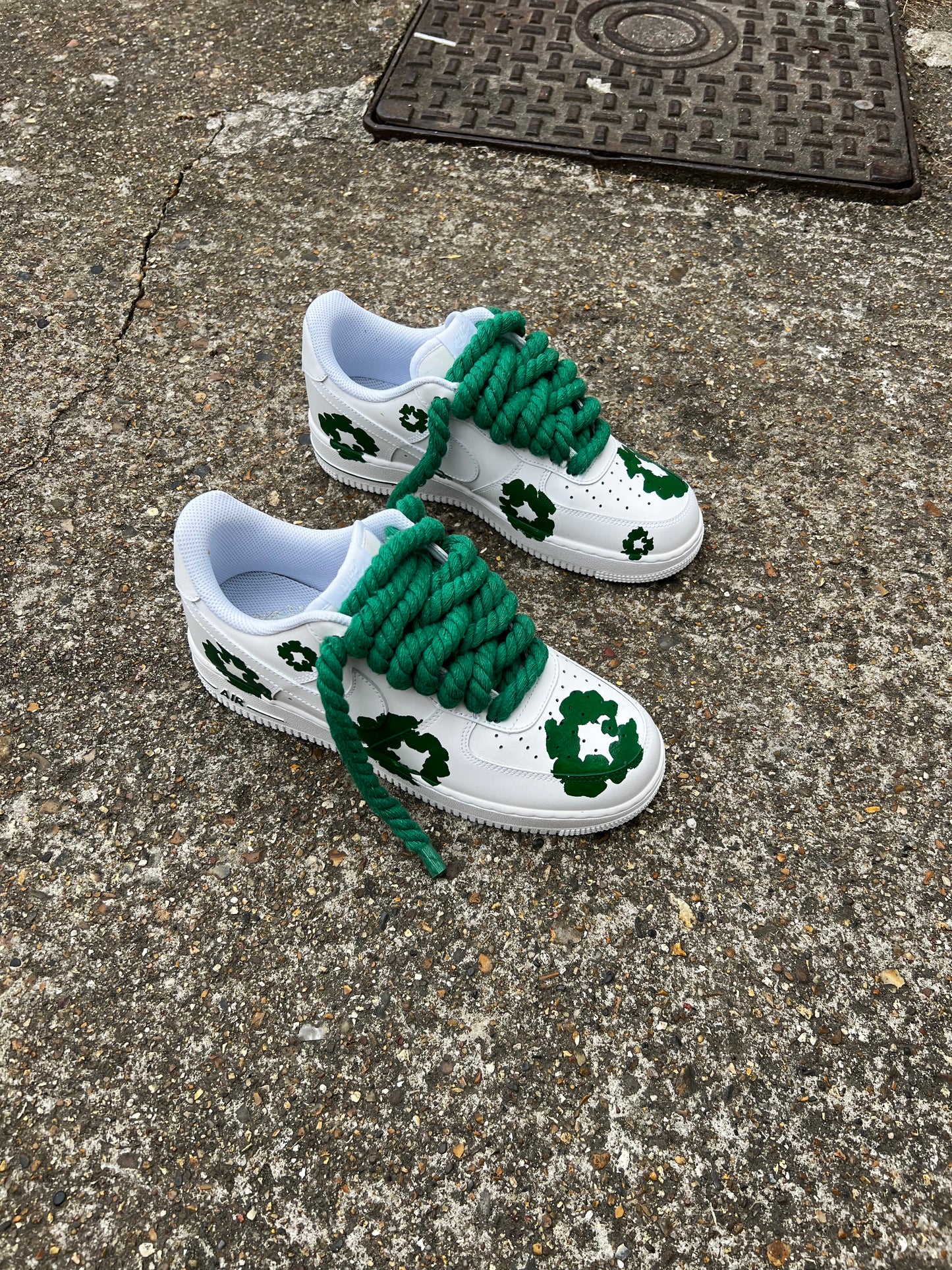 CUSTOM DENIM TEARS MADE FORCE 1