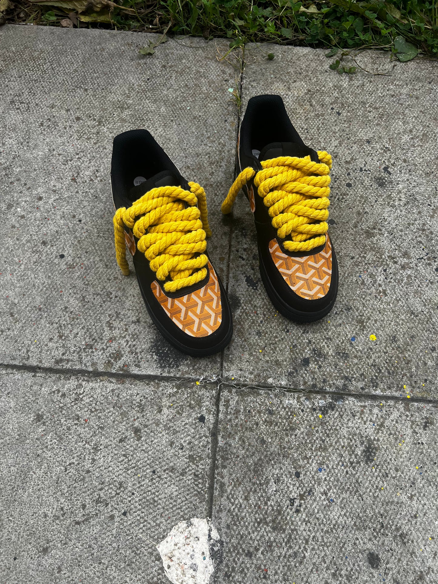 THE BLACK YELLOW GOYARD CUSTOM