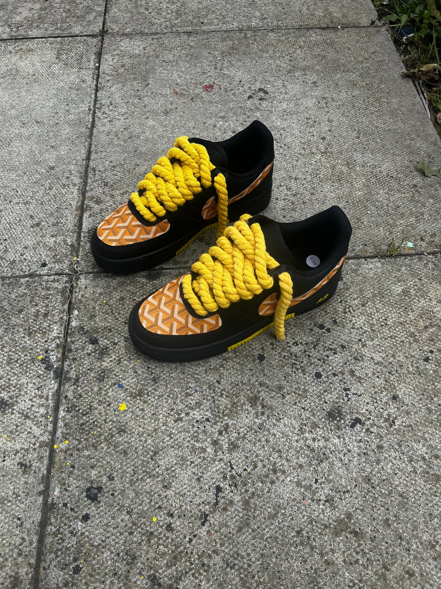 THE BLACK YELLOW GOYARD CUSTOM