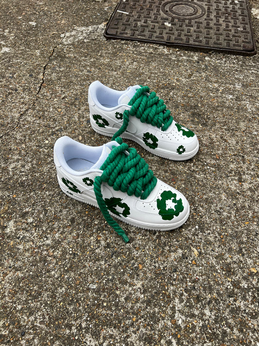 CUSTOM DENIM TEARS MADE FORCE 1