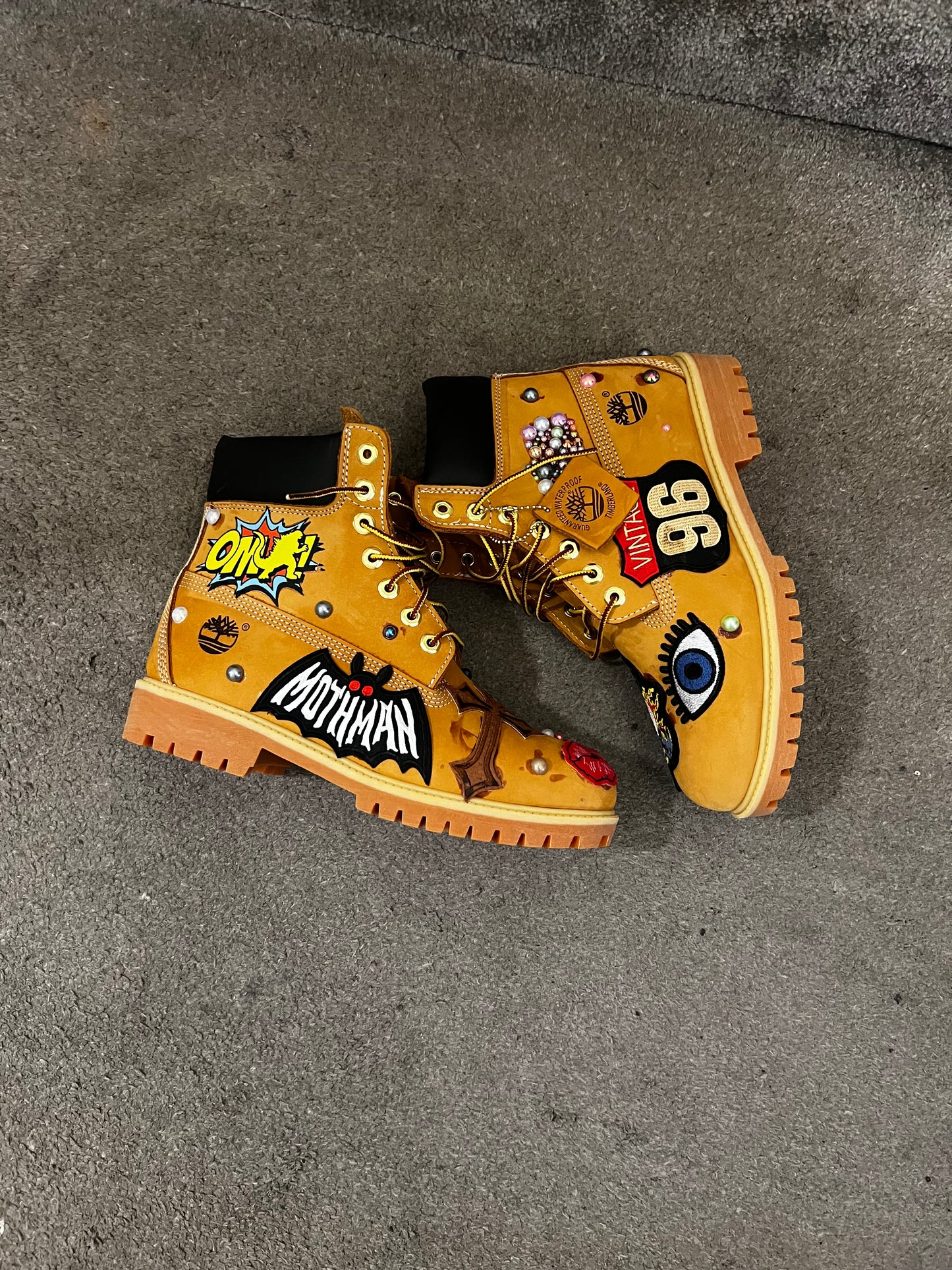 CUSTOM TIMS WITH PATCHES