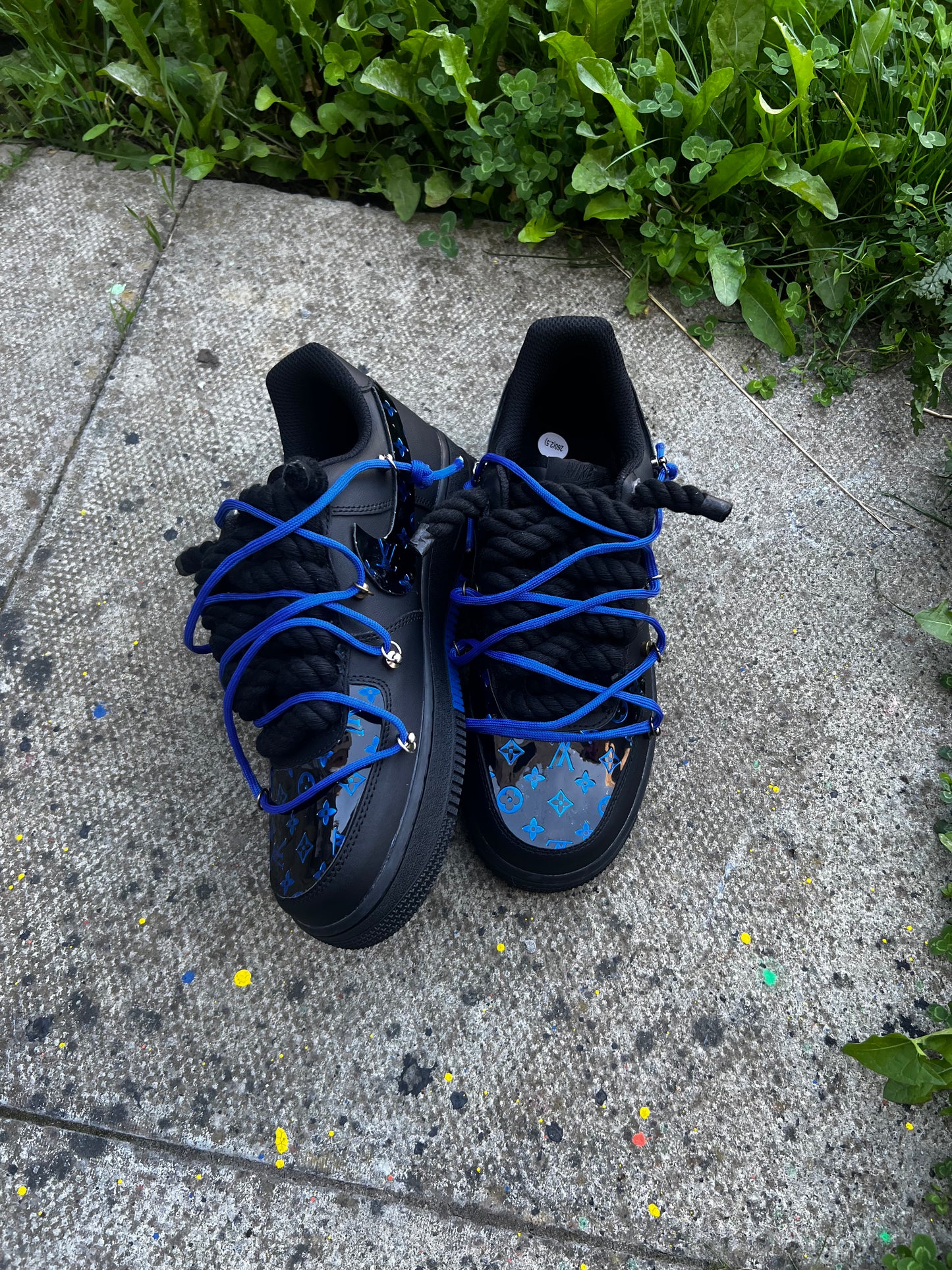 CUSTOM FORCE 1 LV ALL BLACK