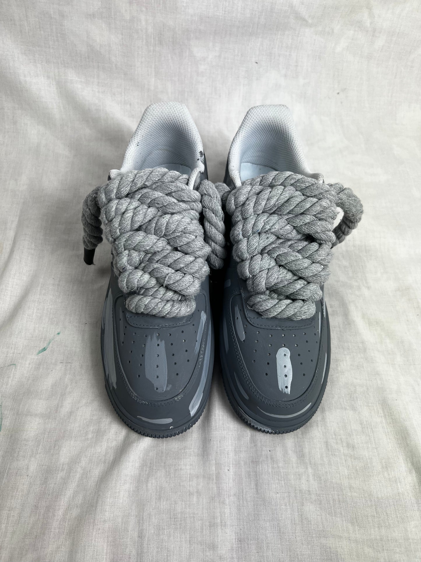 FORCE 1 GREY BODY - creps customs