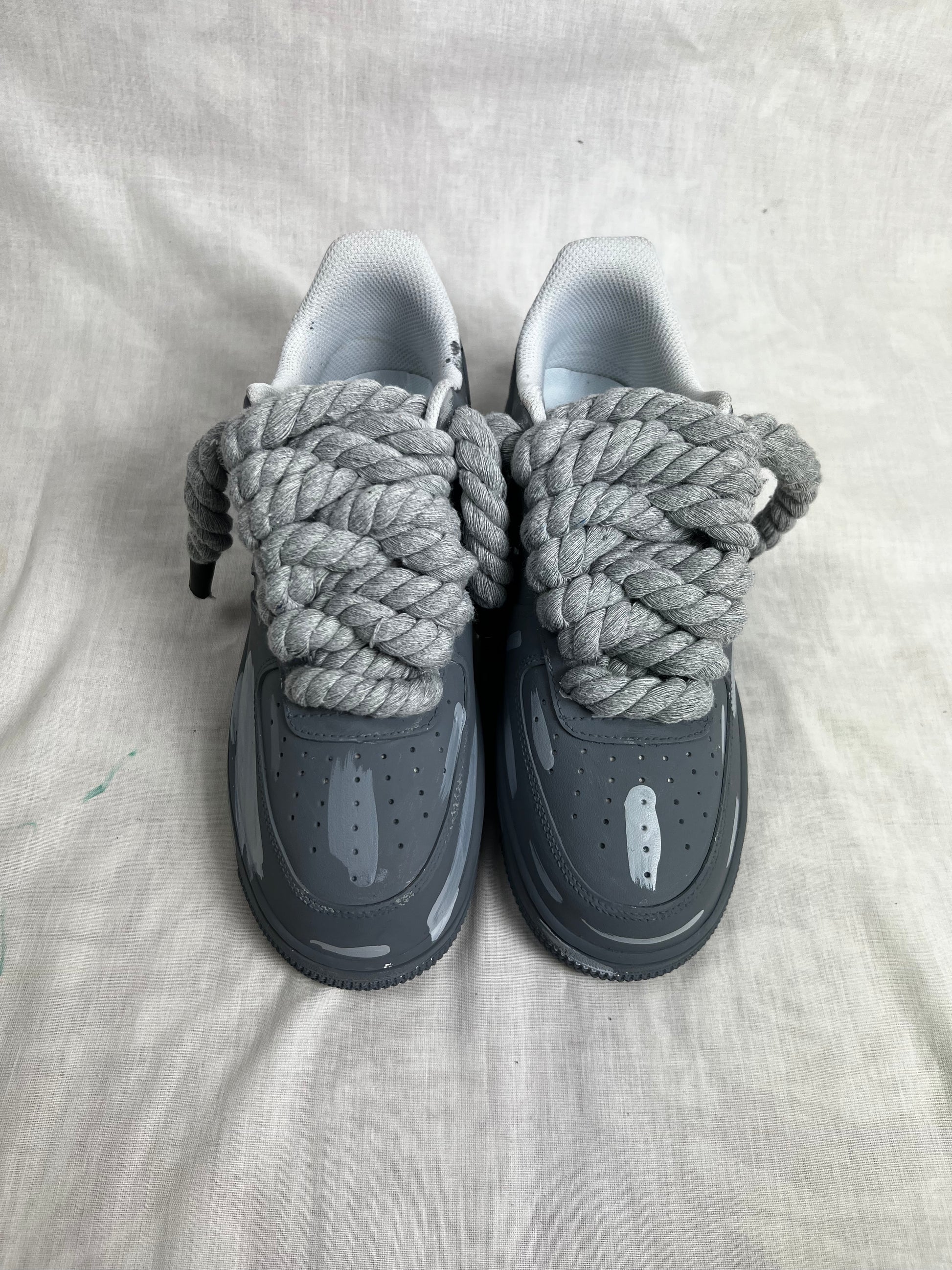 FORCE 1 GREY BODY - creps customs