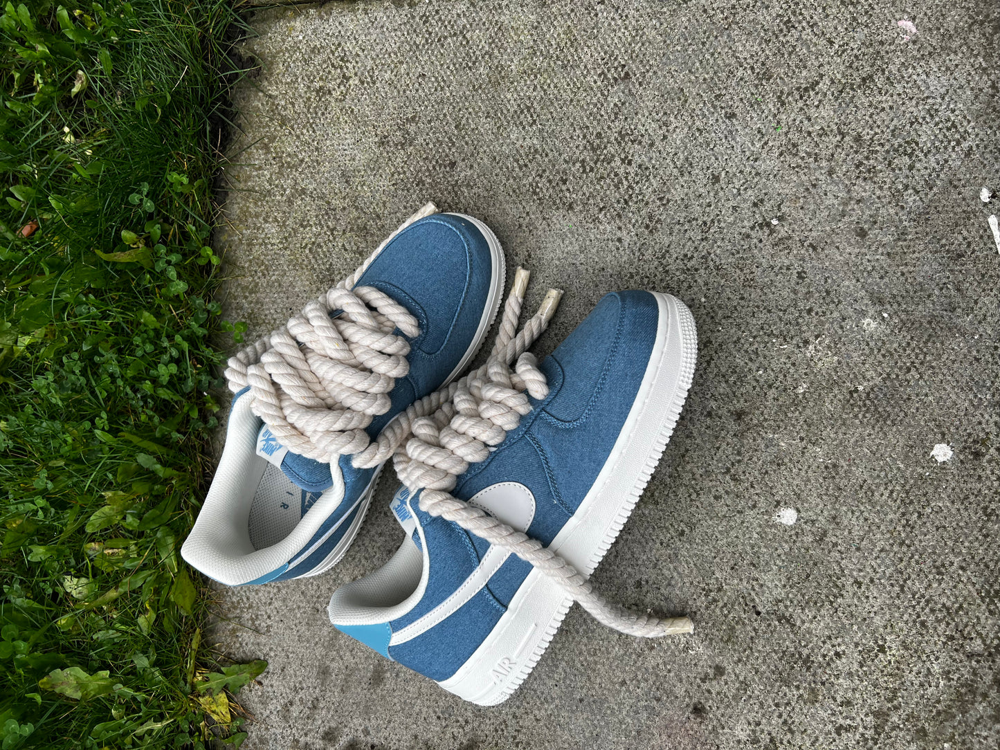 FORCE 1 JEANS CUSTOM - creps customs