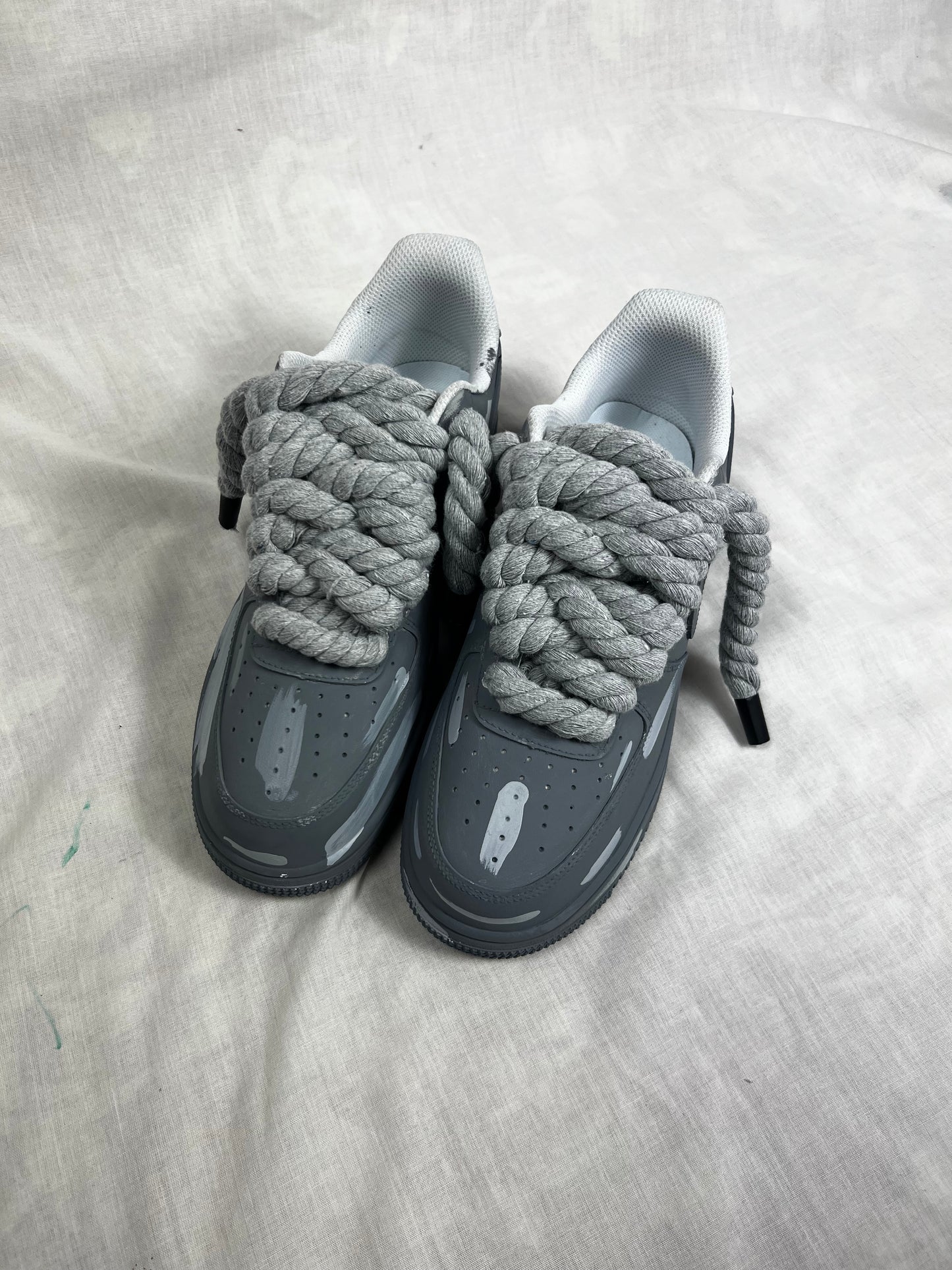 FORCE 1 GREY BODY - creps customs