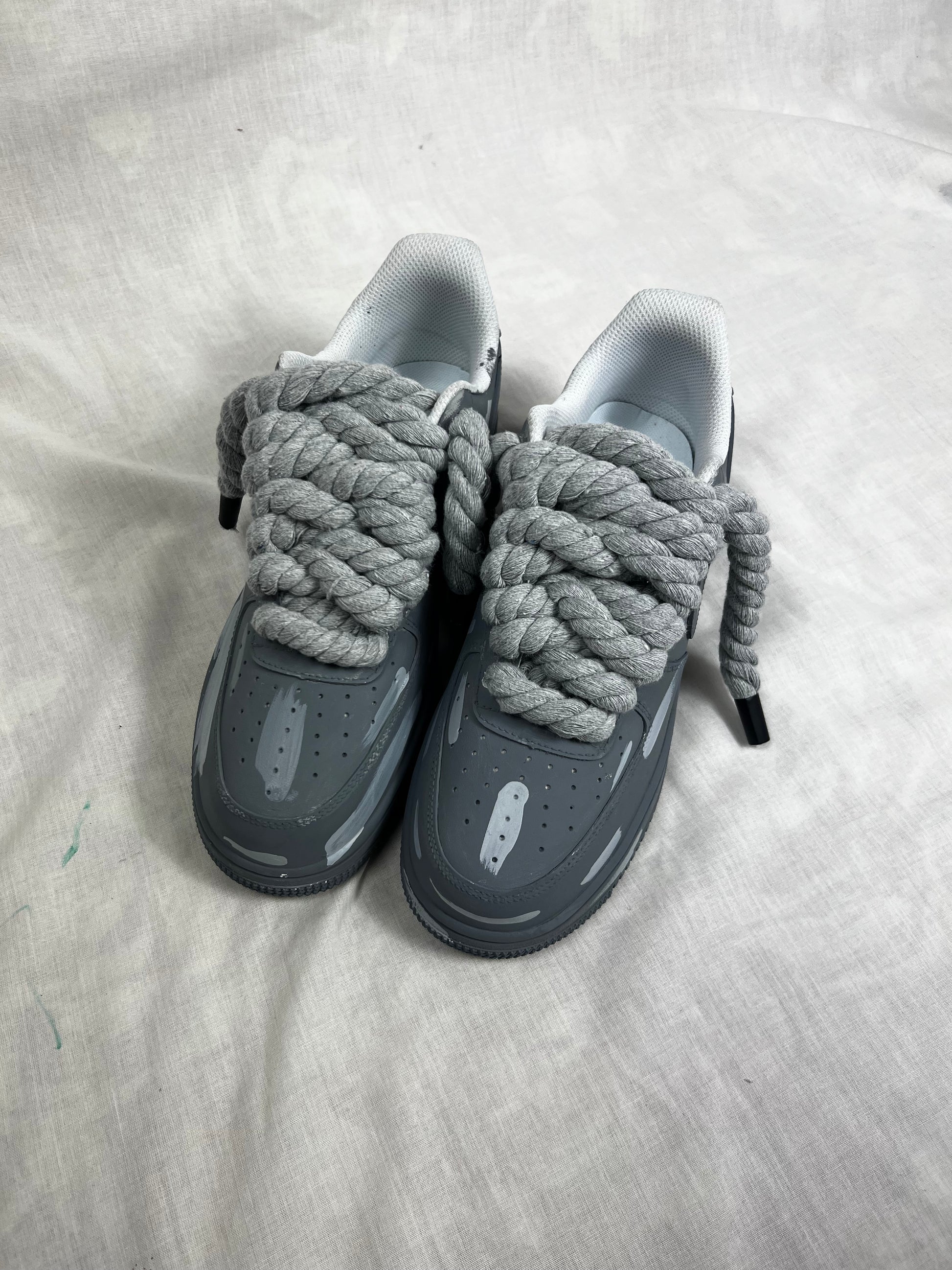 FORCE 1 GREY BODY - creps customs