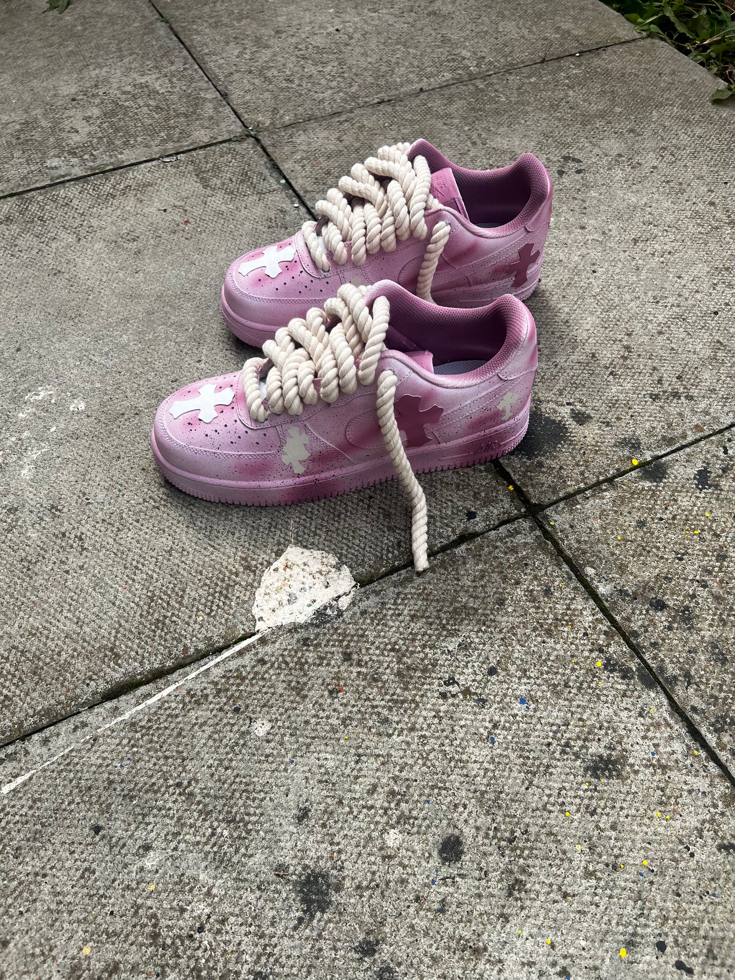 THE CHROME HEART FORCE 1 CUSTOM