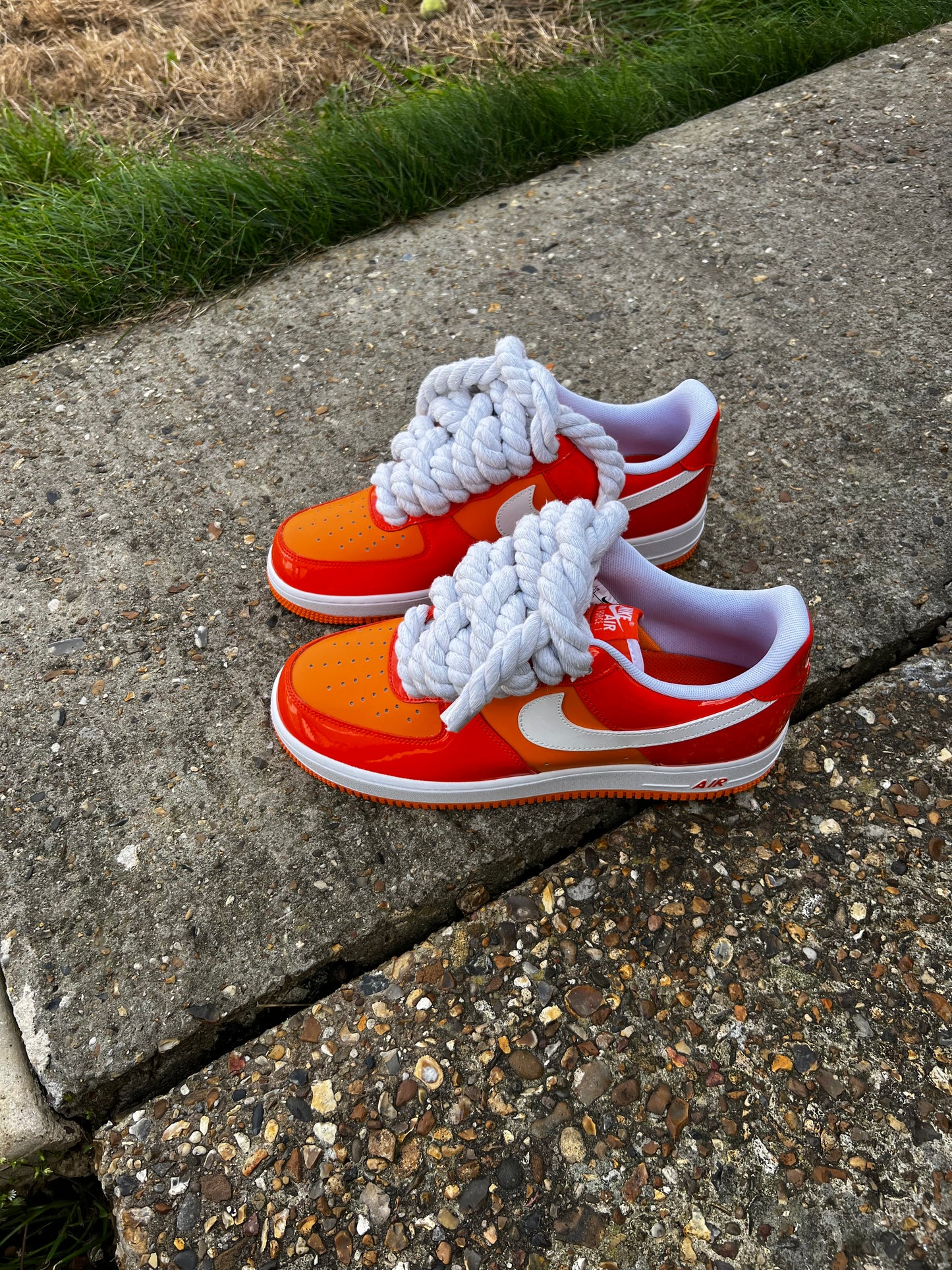 FORCE 1 ORANGE 🍊 MADE.