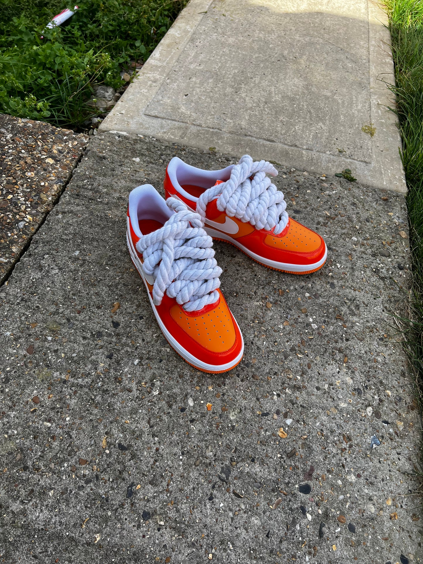 FORCE 1 ORANGE 🍊 MADE.