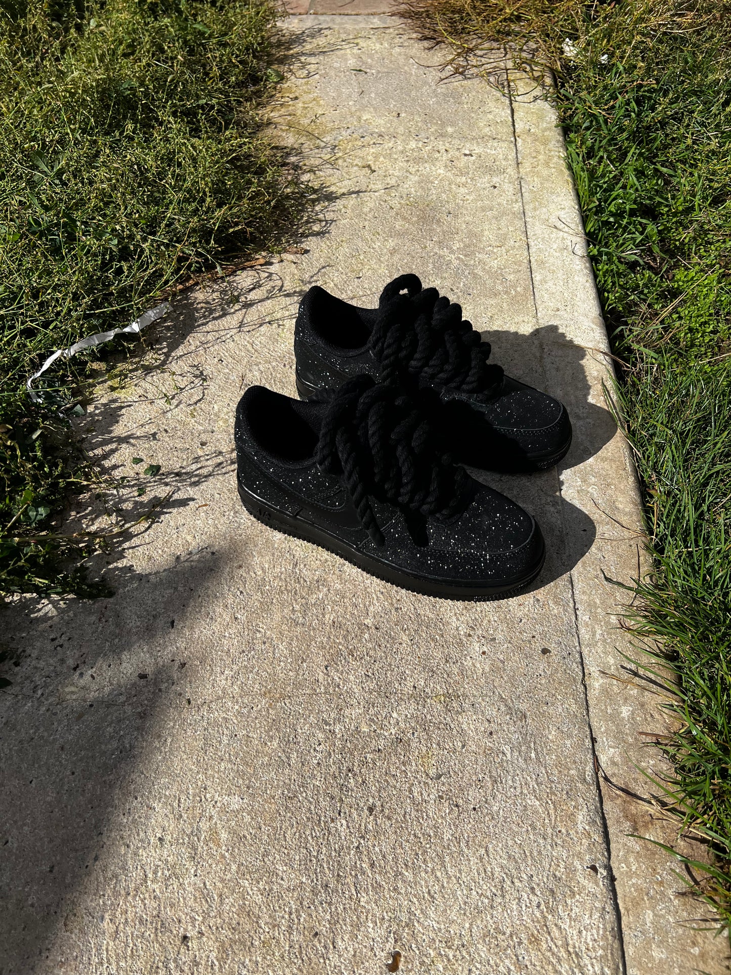 CUSTOM AIR FORCE 1 RHINESTONE .