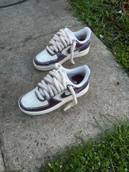 CUSTOM AIR FORCE 1 BEIGE MADE