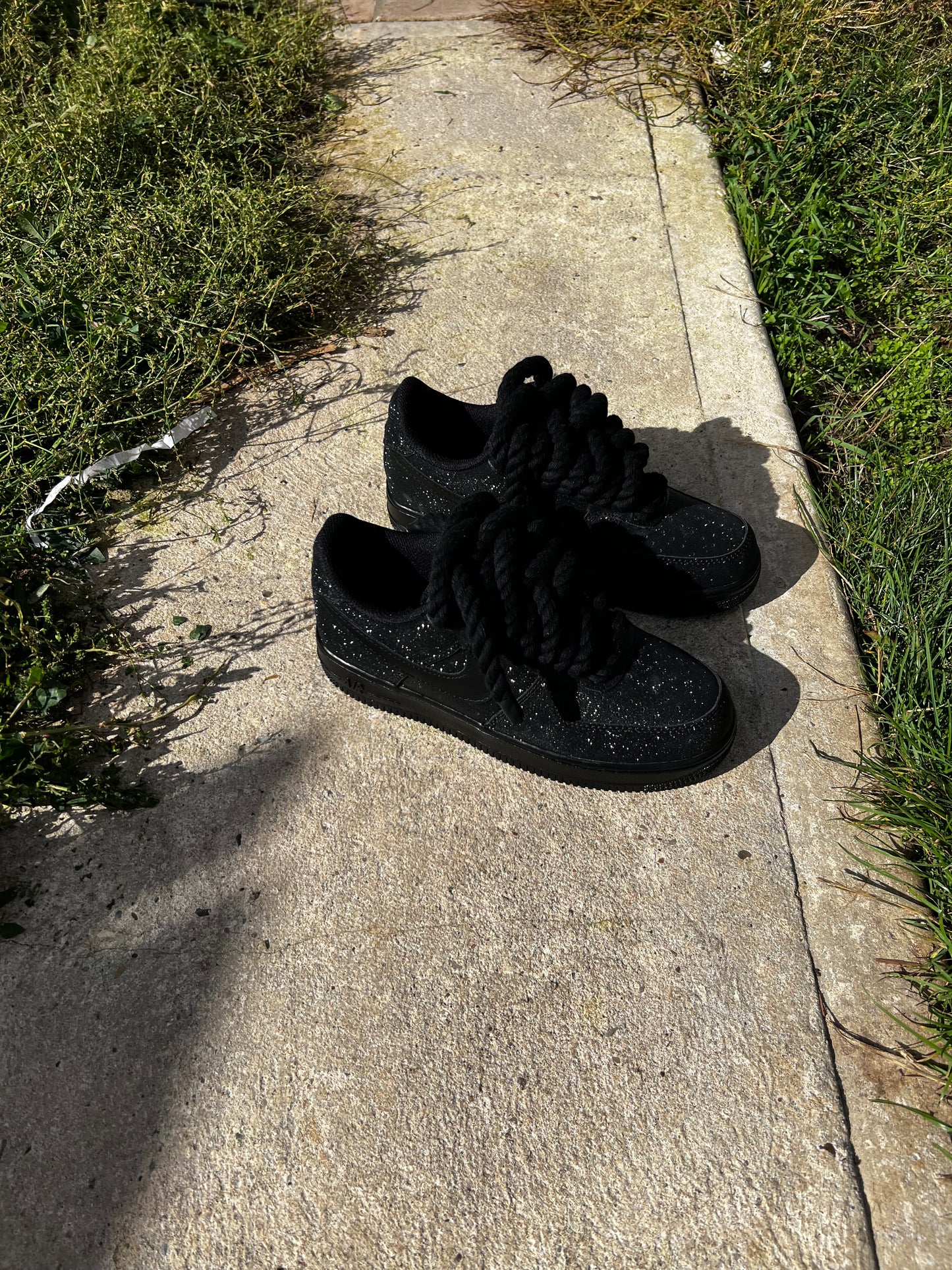 CUSTOM AIR FORCE 1 RHINESTONE .