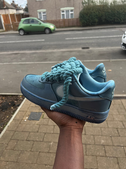 CUSTOM AIR FORCE 1 JAIPER DEEP BLUEPRINT