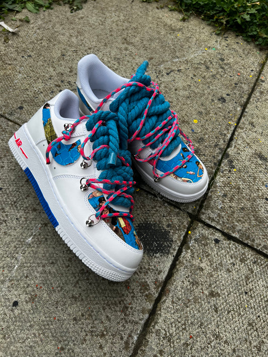 CUSTOM AIR FORCE 1 GRIN ￼