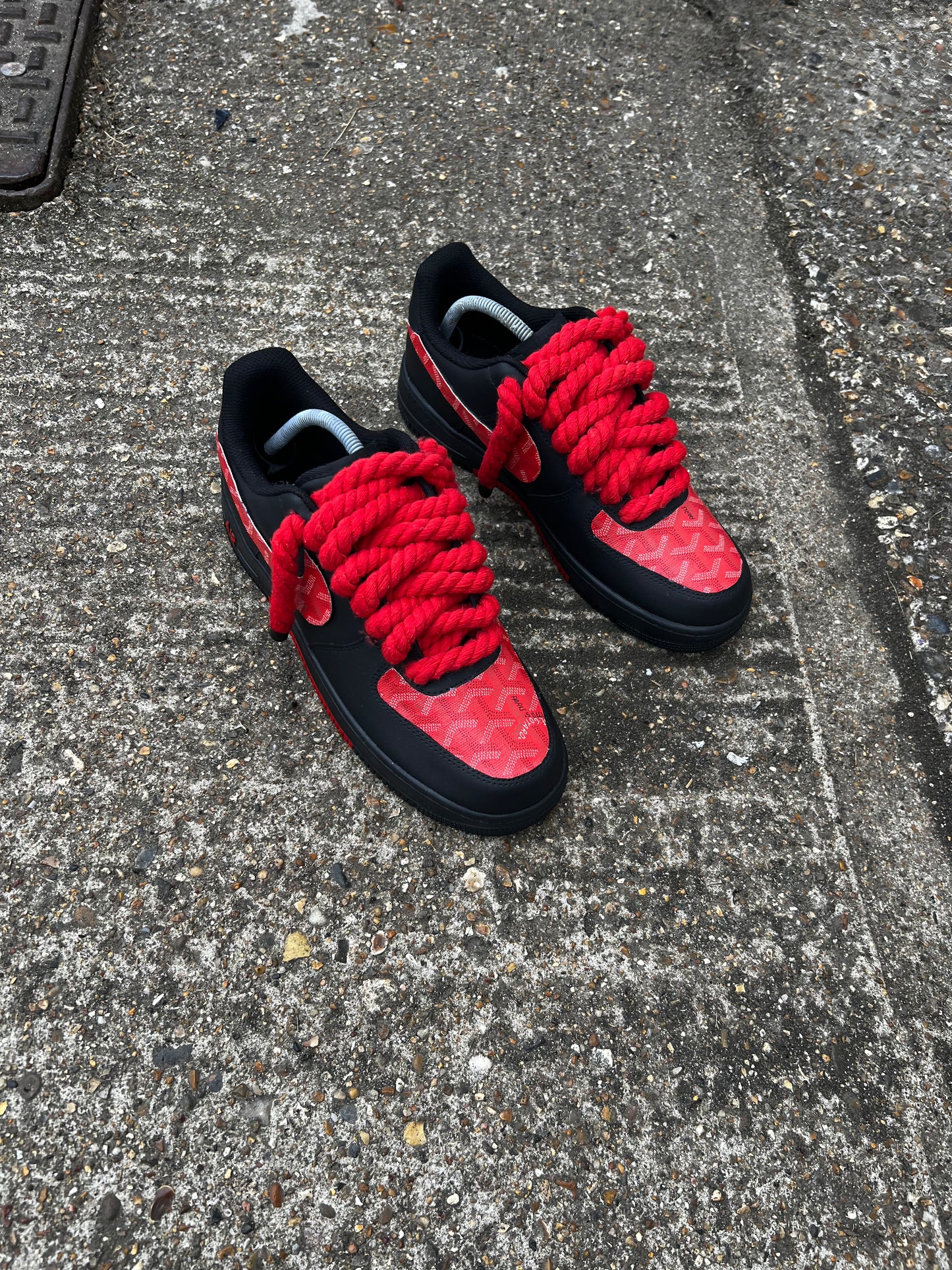 CUSTOM RED GOYARD PAIRS
