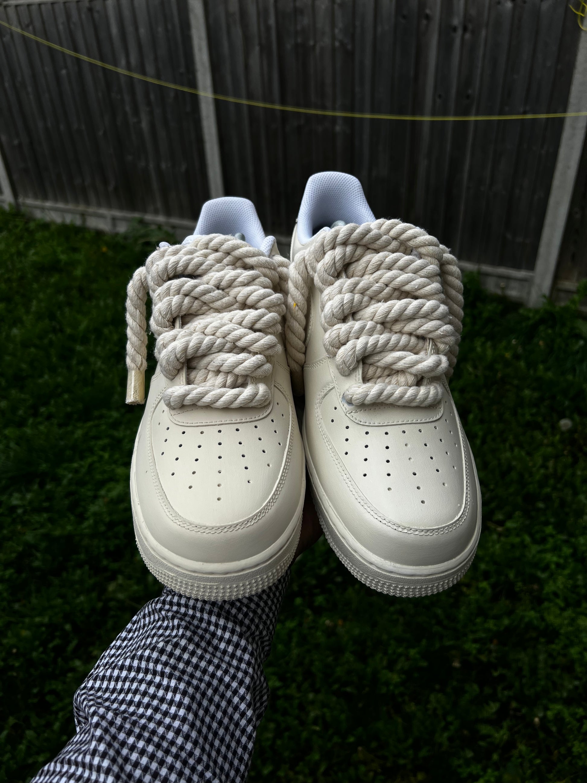 FORCE 1 CREAM BODY - creps customs