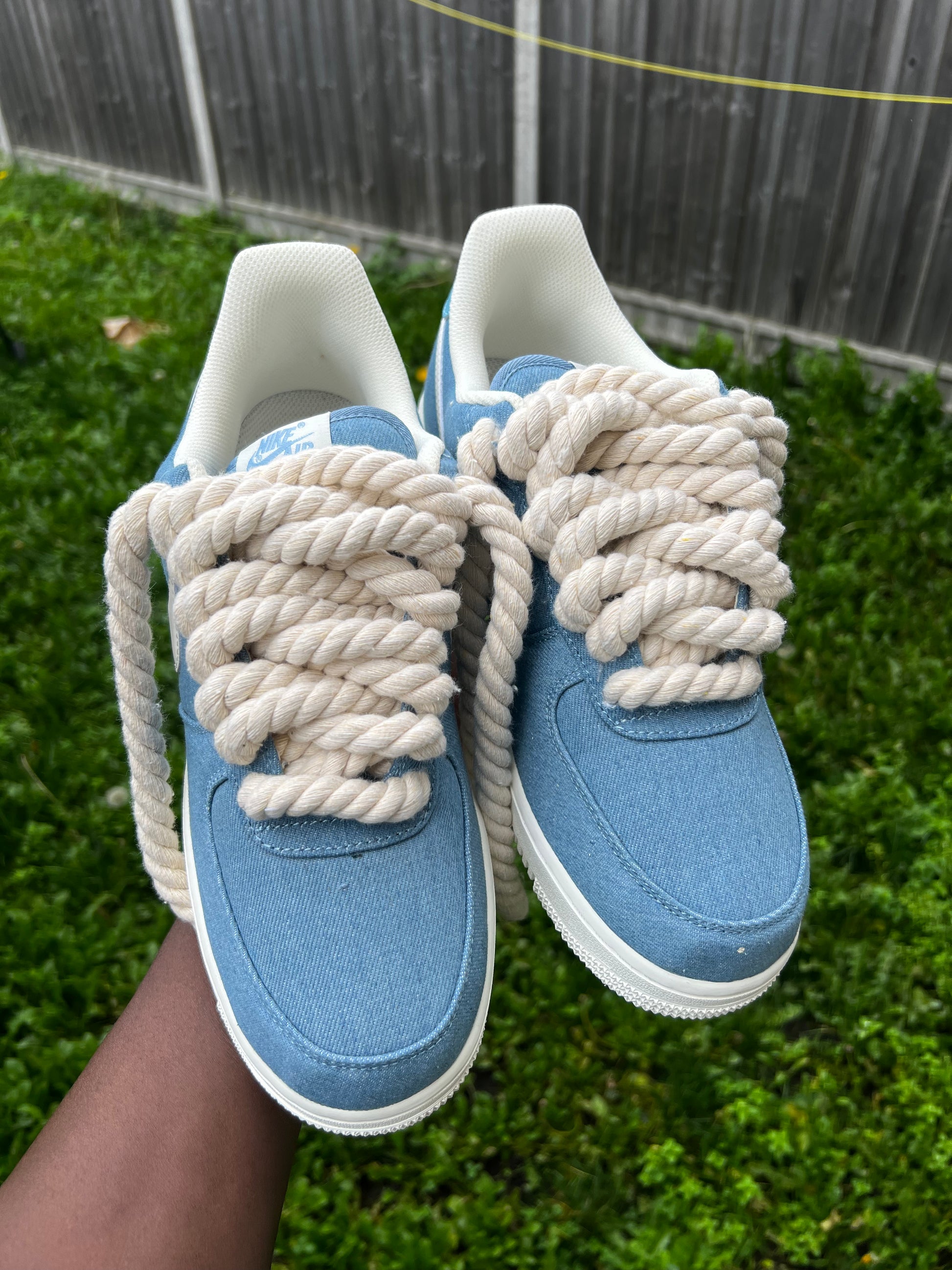 FORCE 1 JEANS CUSTOM - creps customs