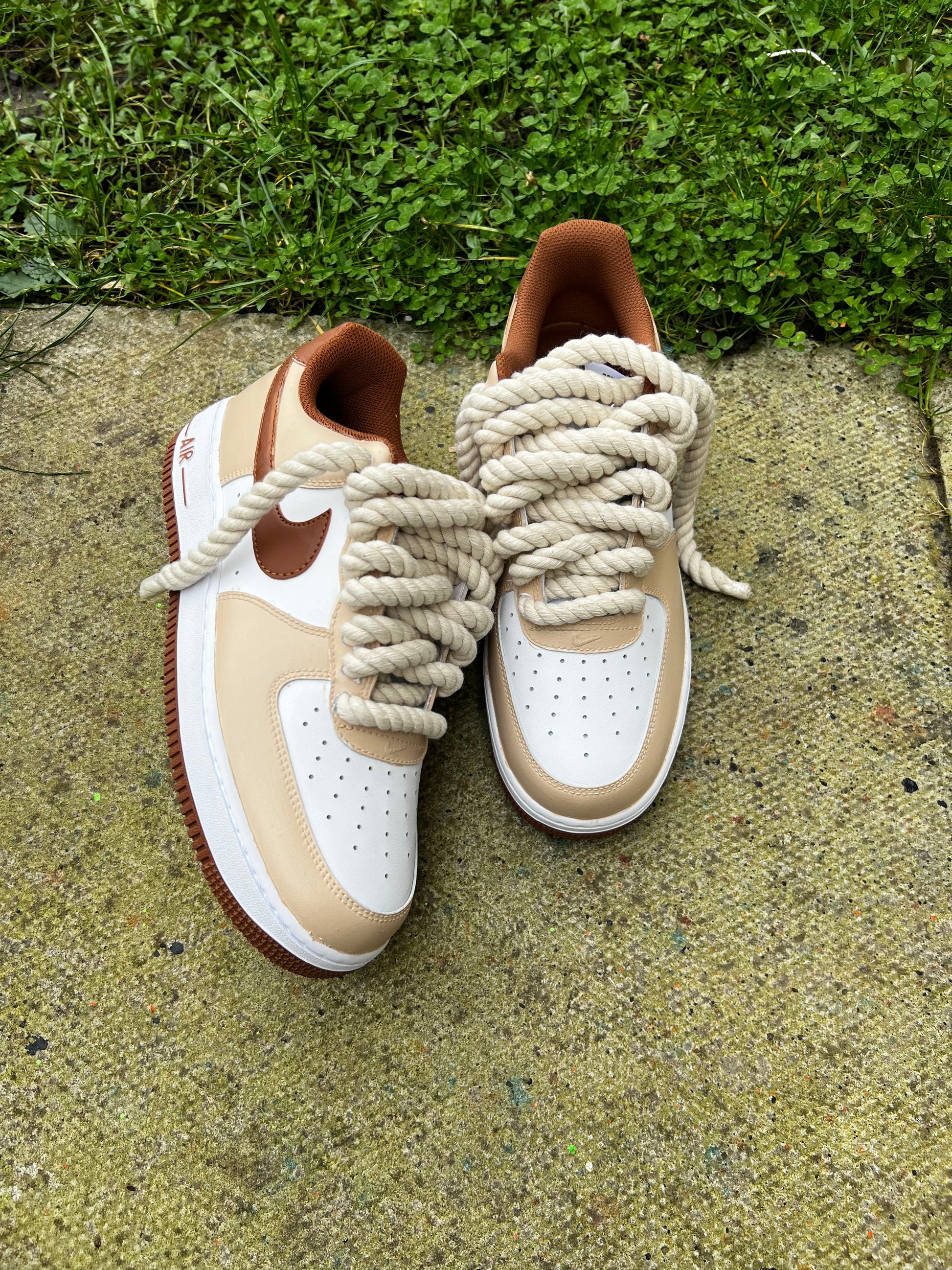 FORCE 1 CREAM BABY. - creps customs