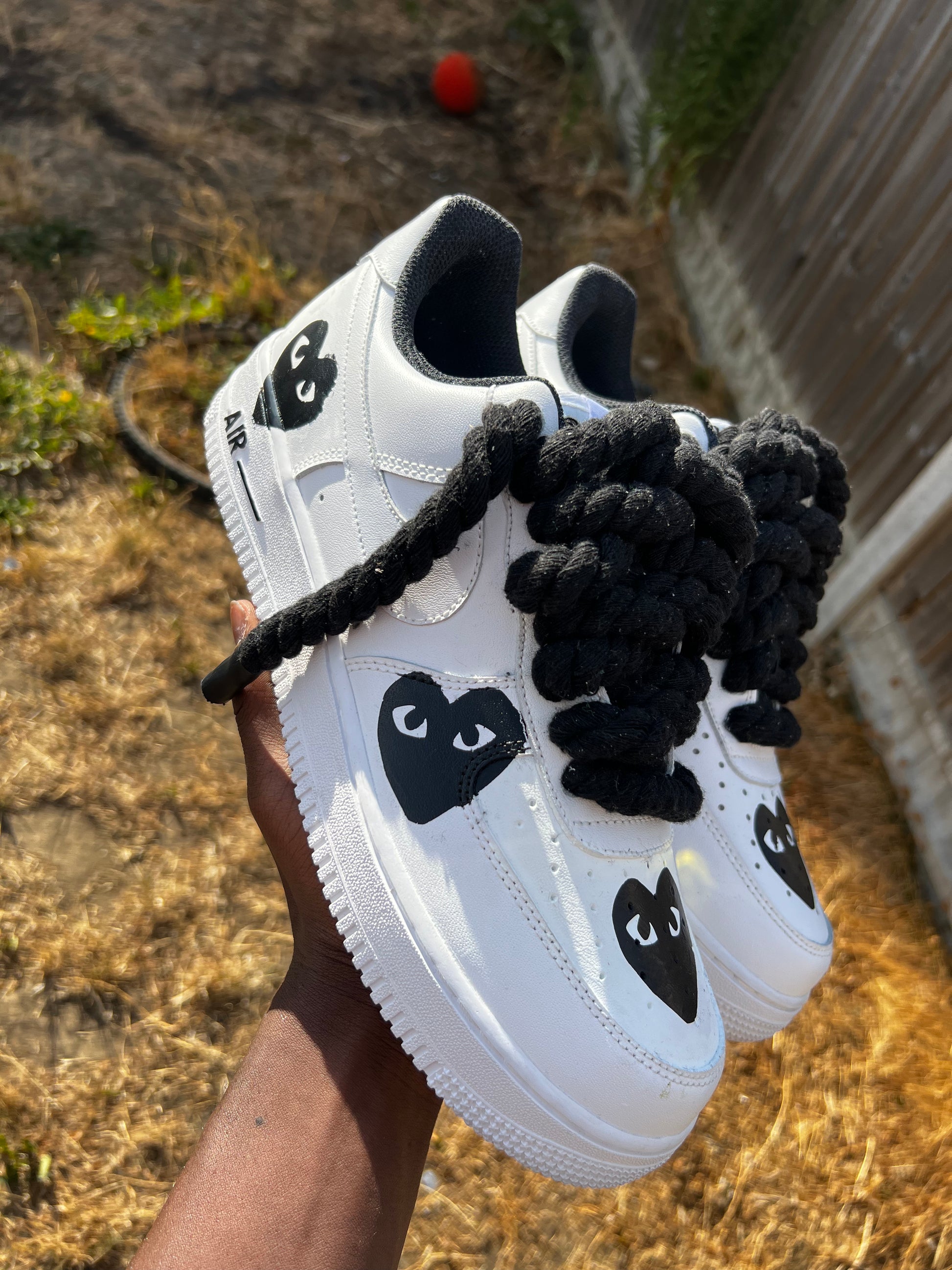 FORCE 1 CDG LOVE - creps customs