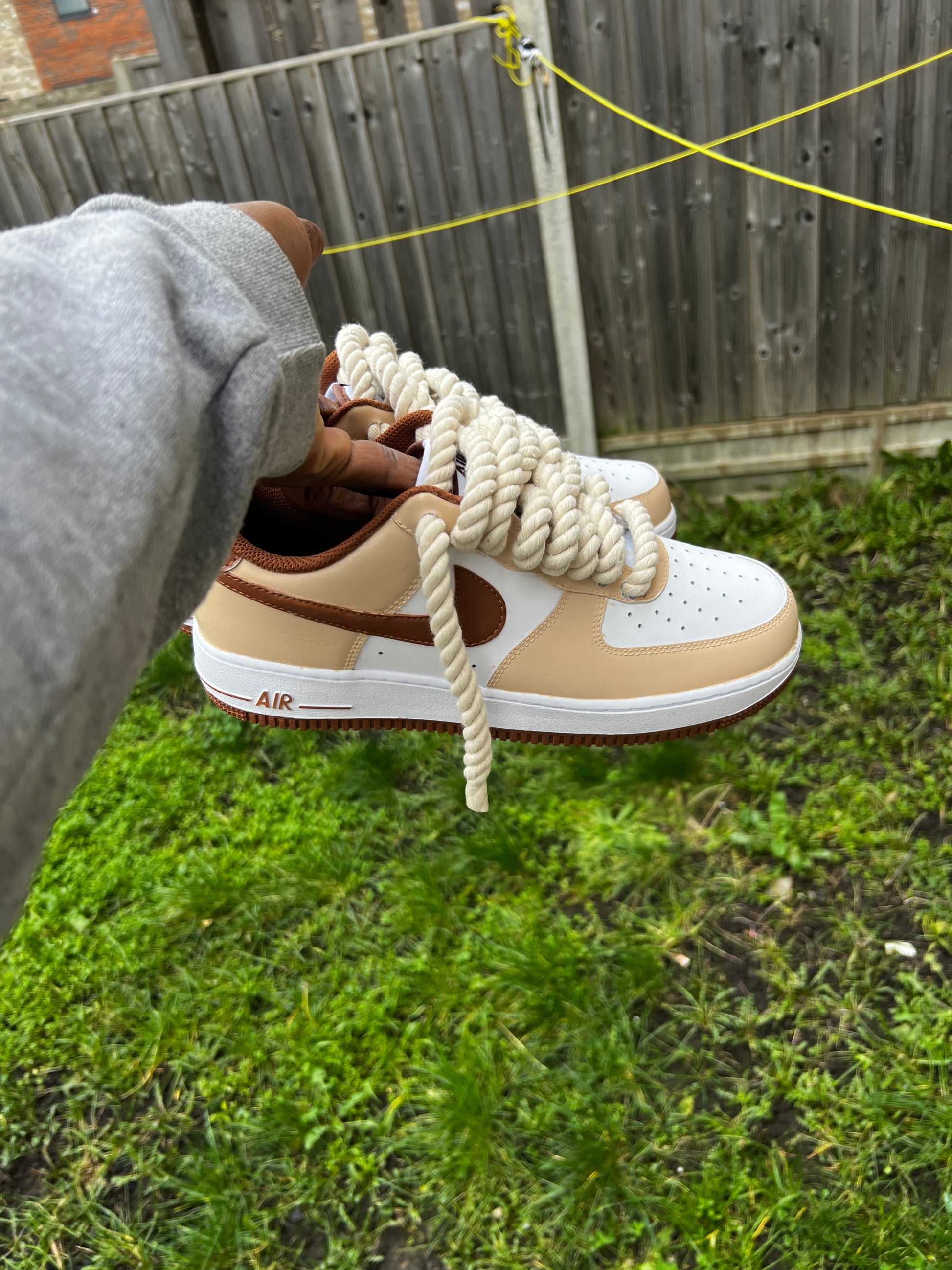 FORCE 1 CREAM BABY. - creps customs