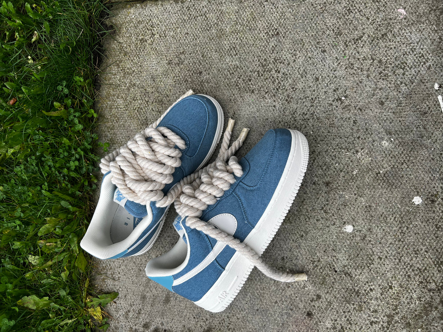 FORCE 1 JEANS CUSTOM - creps customs