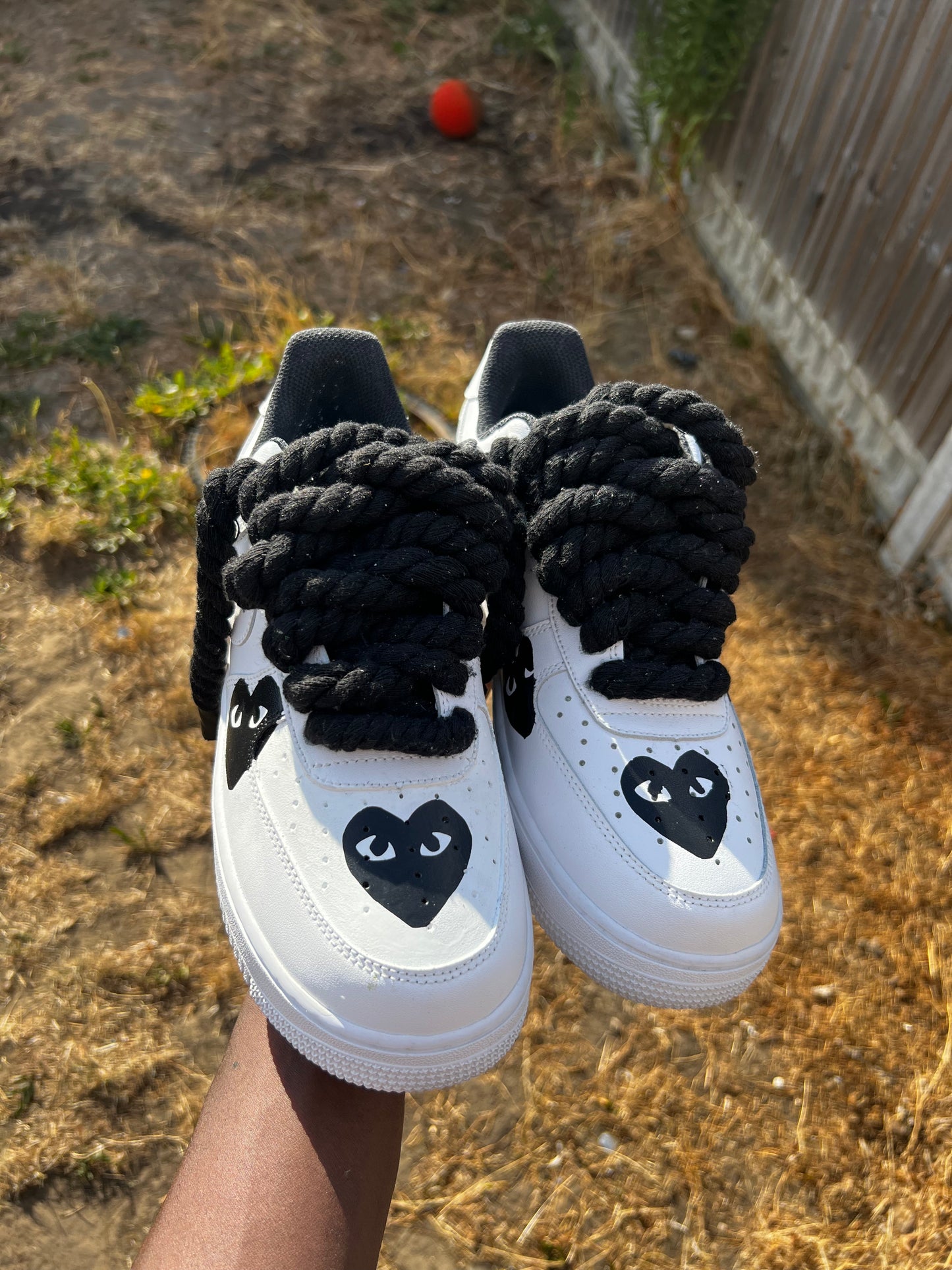 FORCE 1 CDG LOVE - creps customs