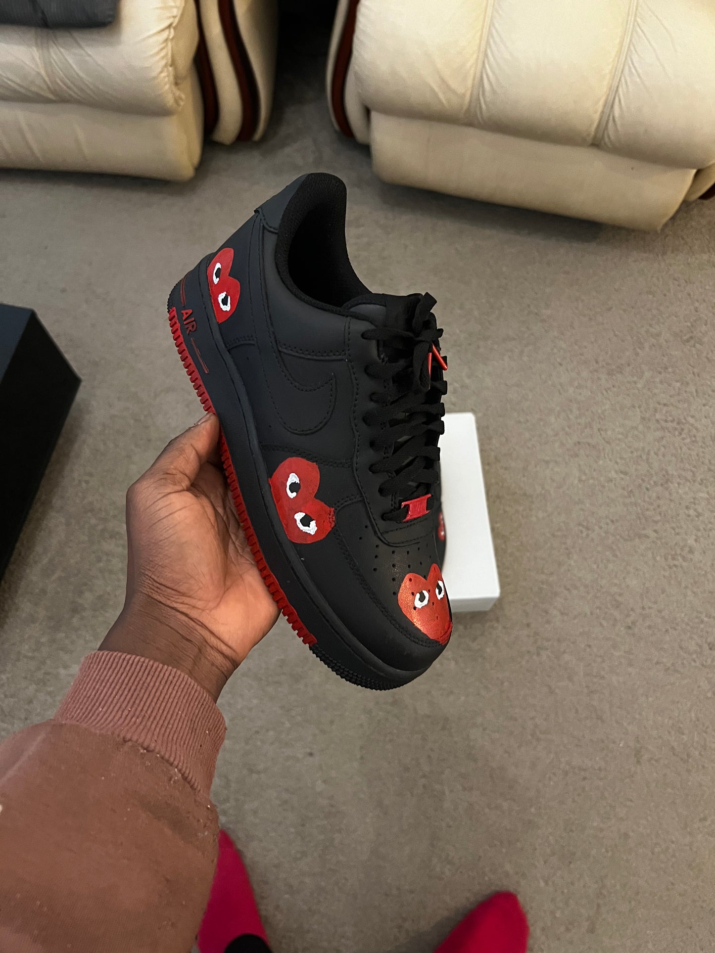 Air force 1 CCD HEARTS