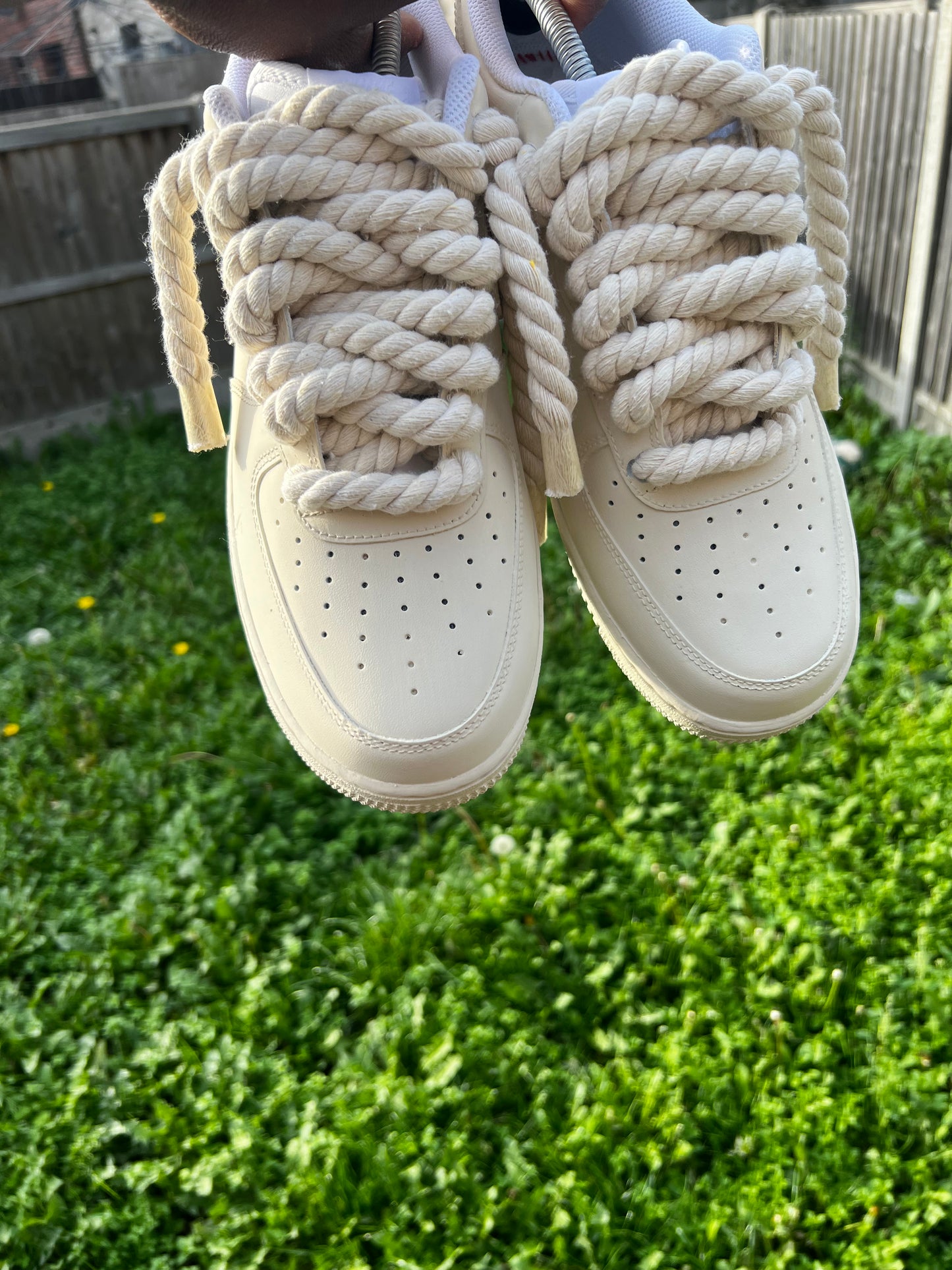 FORCE 1 CREAM BODY - creps customs