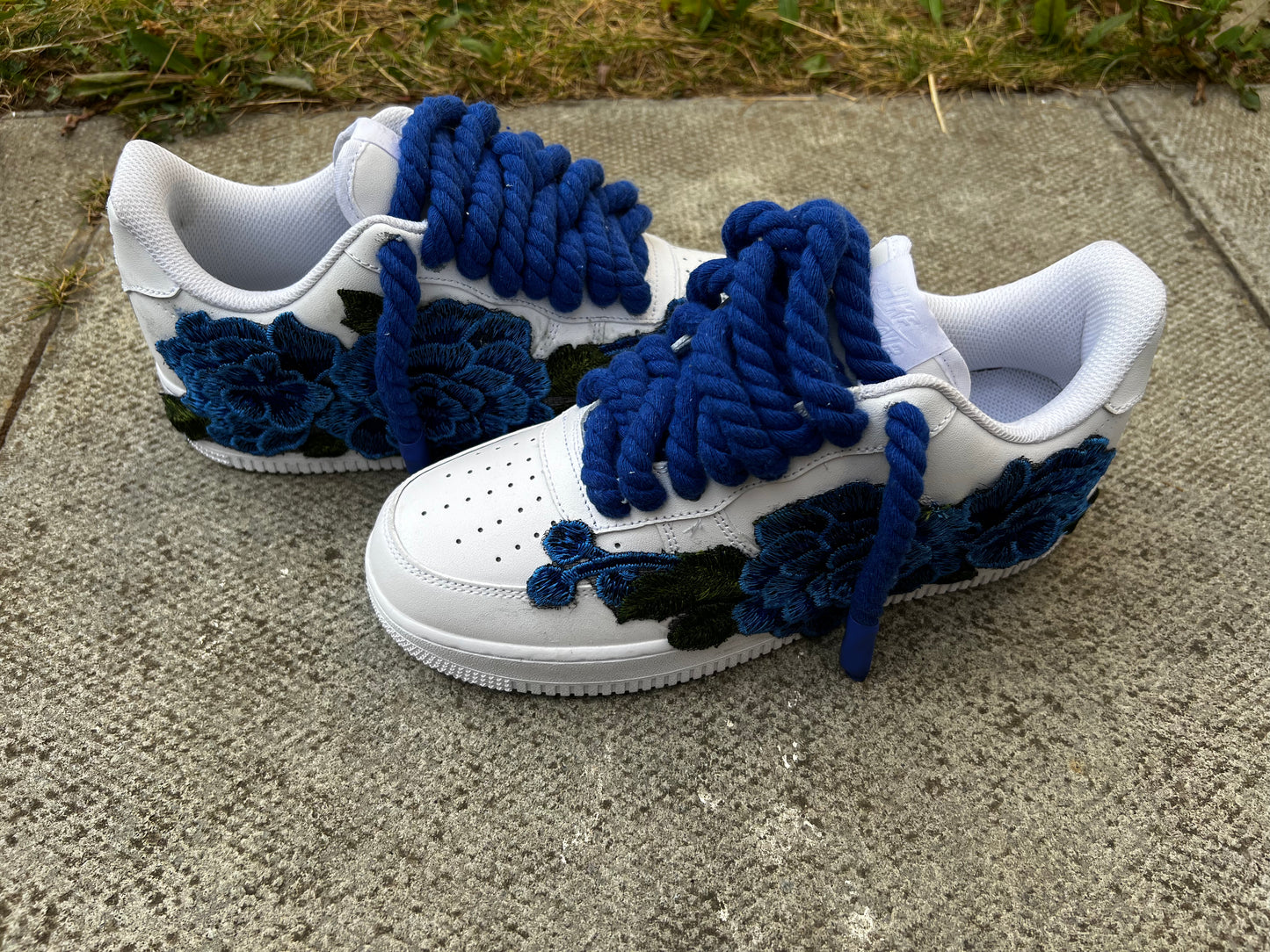 FORCE 1 BLUE BADGE ll - creps customs