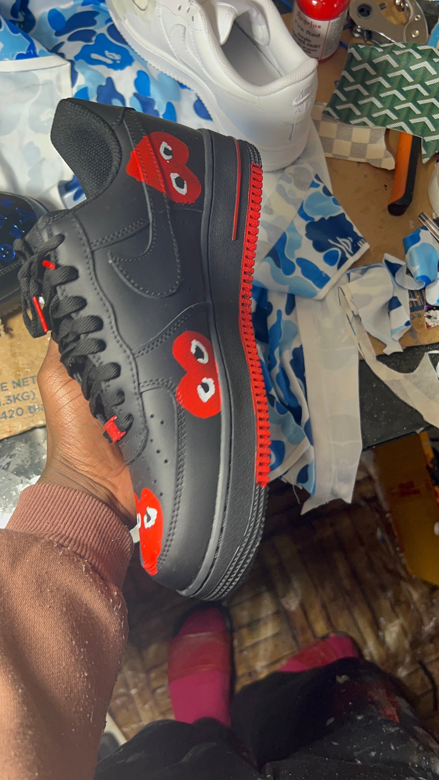 Air force 1 CCD HEARTS