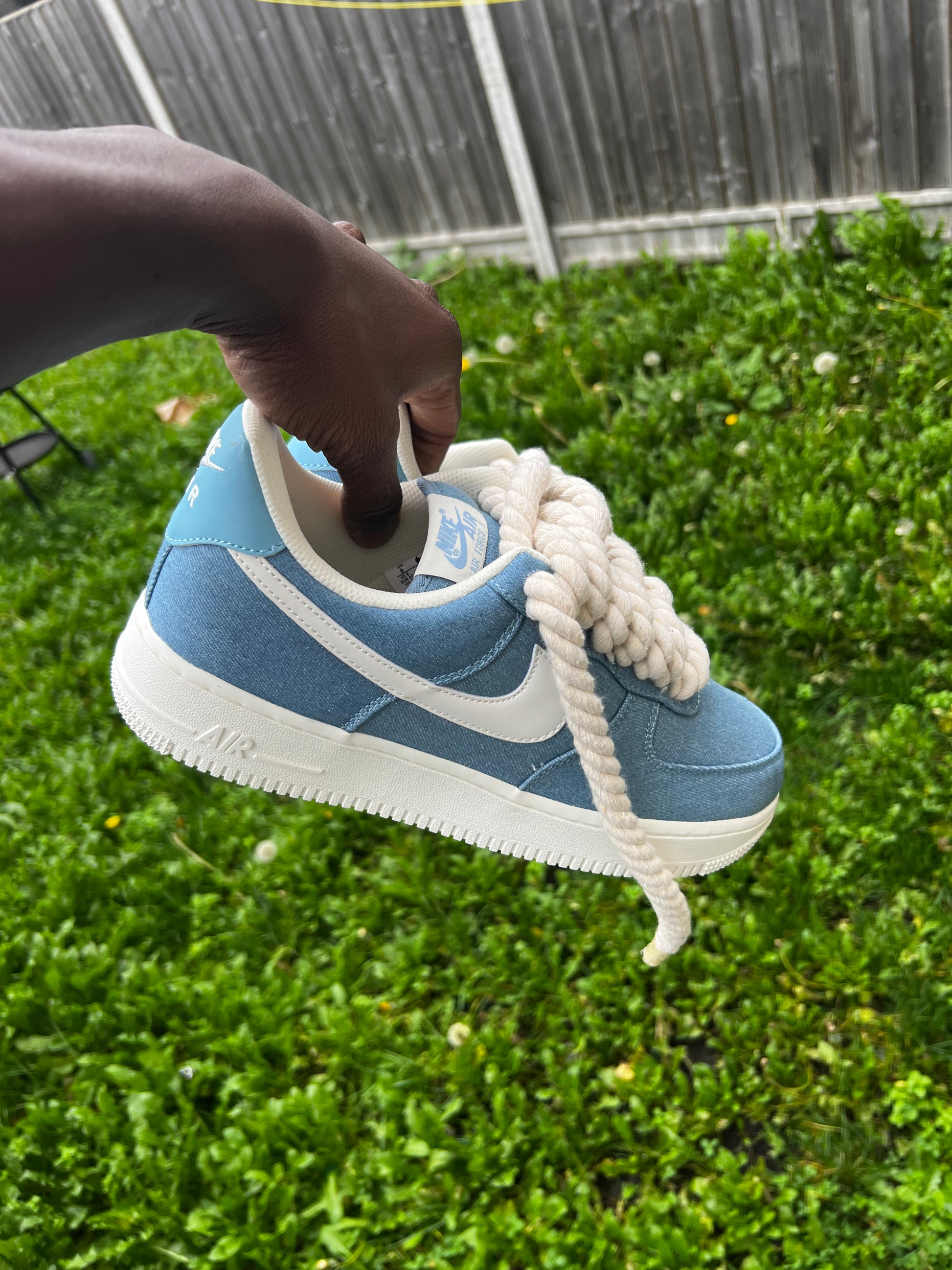 FORCE 1 JEANS CUSTOM - creps customs