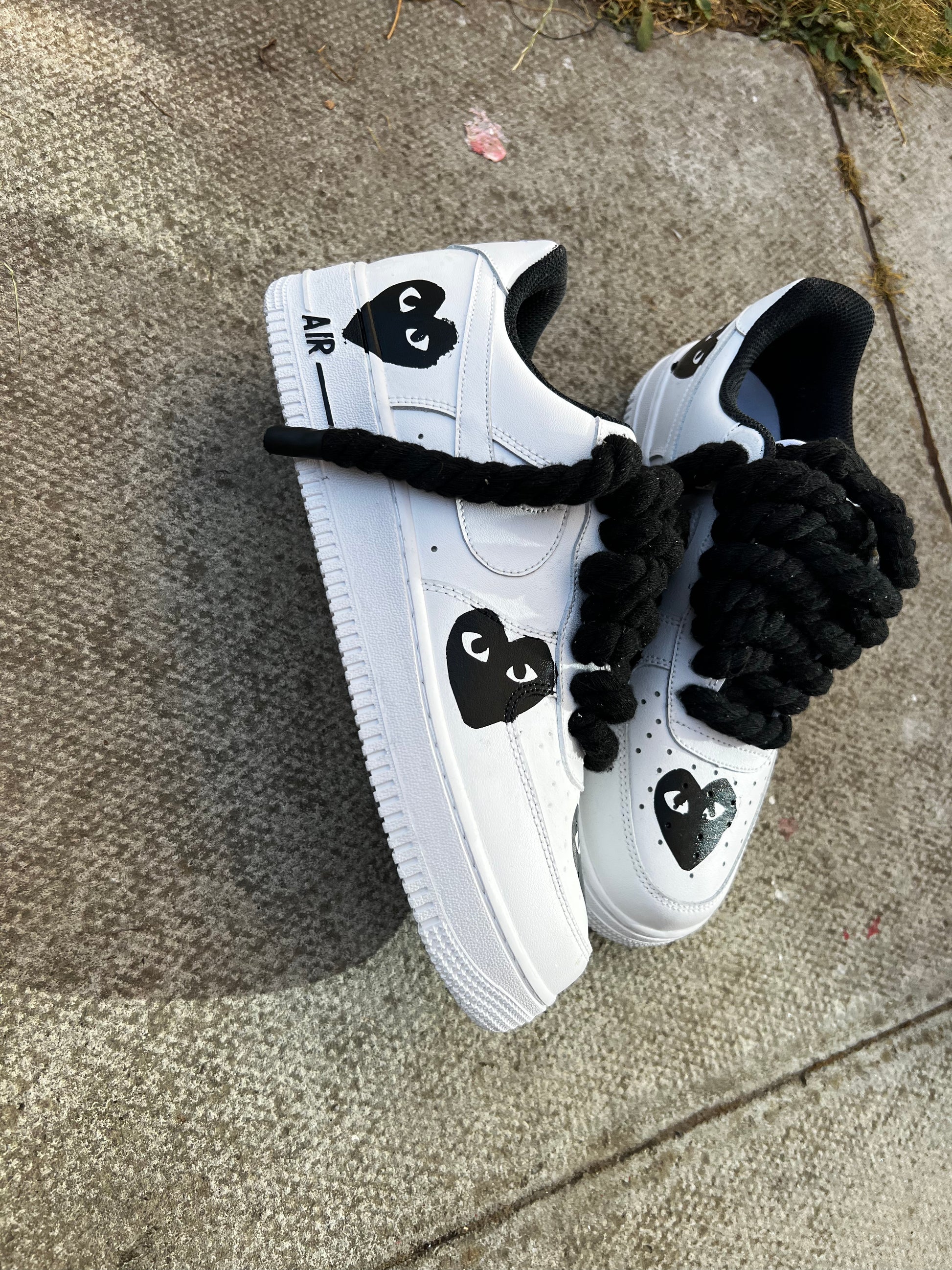 FORCE 1 CDG LOVE - creps customs